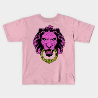 Pink lion Kids T-Shirt